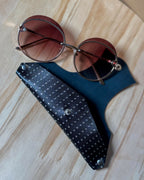 Chic Duo Glasses Case and Wallet Set