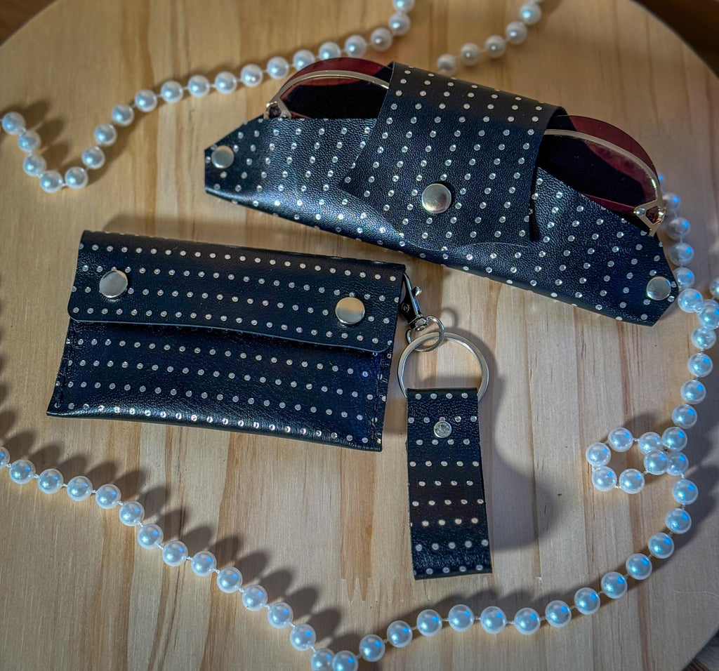 Chic Duo Glasses Case and Wallet Set