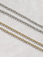 Mama Necklace - Leather and Stainless Steel