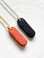 Mama Necklace - Leather and Stainless Steel